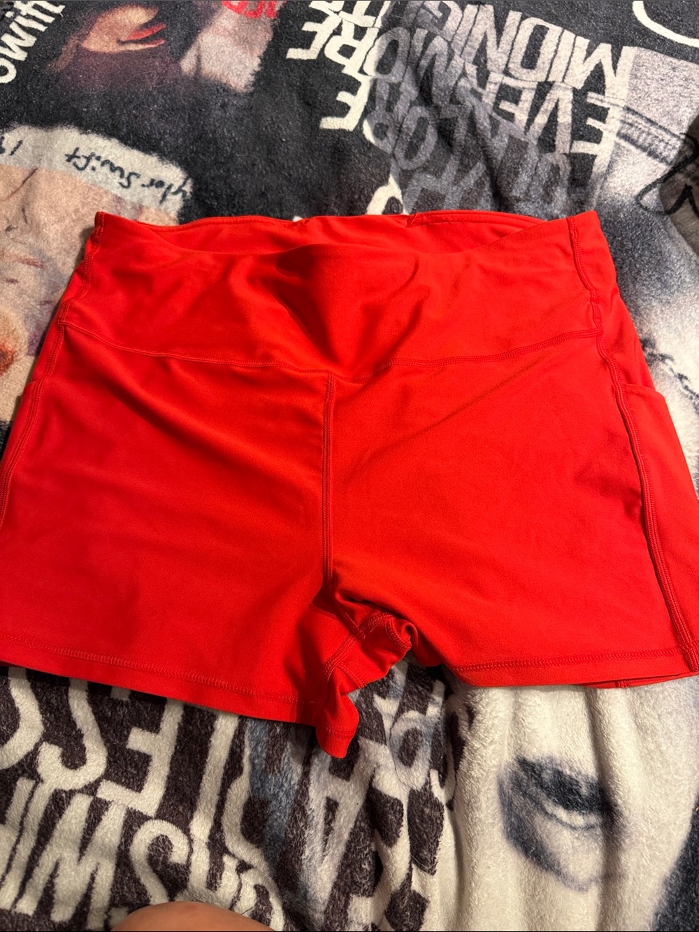 Women's Miss America Rebel Red Athletic Shorts
